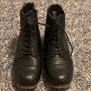 Black Combat Boots